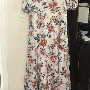 Lucky Brand Floral Puff Sleeve